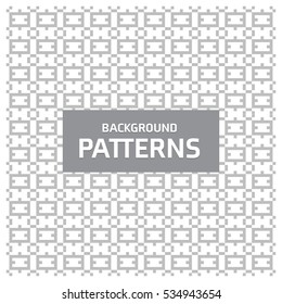 black and white geometric seamless pattern. Abstract background. Vector seamless pattern. Endless texture can be used for wallpaper, pattern fills, web page background,surface textures