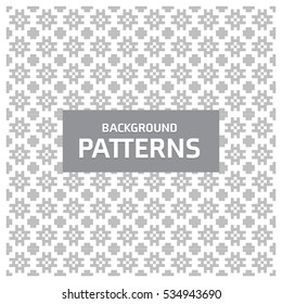 black and white geometric seamless pattern. Abstract background. Vector seamless pattern. Endless texture can be used for wallpaper, pattern fills, web page background,surface textures
