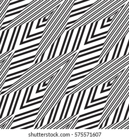 Black and white geometric seamless pattern. Simple regular background. Vector illustration