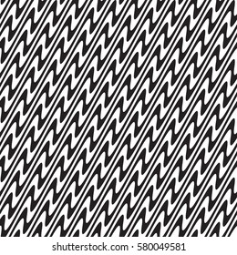 Black and white geometric seamless pattern. Simple regular background. Vector illustration