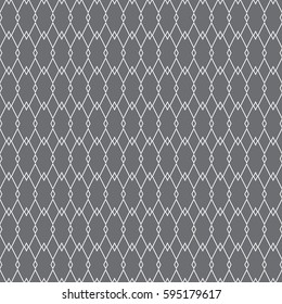 Black and white geometric seamless pattern. Simple regular background. Vector illustration