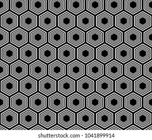 Black and white geometric seamless pattern.simple regular background.vector illustration.