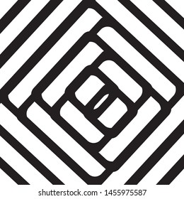 Black and white geometric shapes Vektor illustration