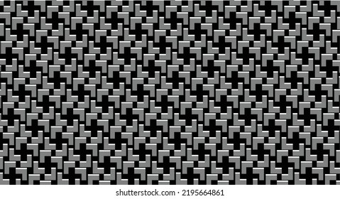 Black and white geometrical pattern design for fashion enthusiast. Luxurious design for any fabrics or textiles.