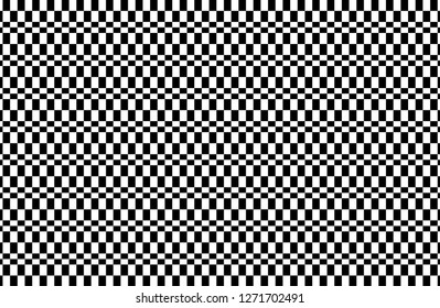 Black and white Gingham pattern.Texture from rhombus for - plaid,tablecloths,clothes,shirts, dresses,paper,bedding,blankets,quilts and other textile products.Vector illustration.EPS-10.