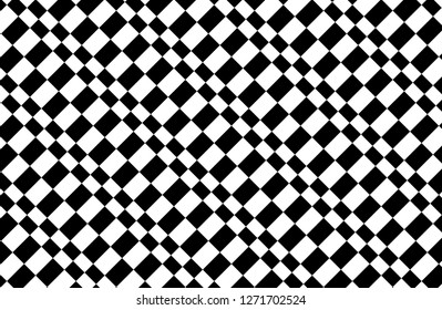 Black and white Gingham pattern.Texture from rhombus for - plaid,tablecloths,clothes,shirts, dresses,paper,bedding,blankets,quilts and other textile products.Vector illustration.EPS-10.