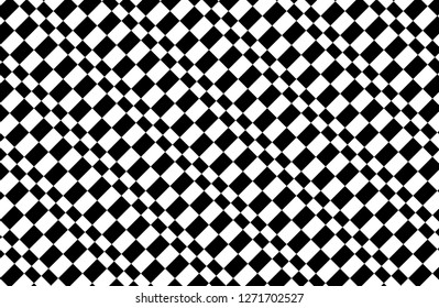 Black and white Gingham pattern.Texture from rhombus for - plaid,tablecloths,clothes,shirts, dresses,paper,bedding,blankets,quilts and other textile products.Vector illustration.EPS-10.