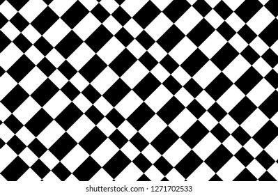 Black and white Gingham pattern.Texture from rhombus for - plaid,tablecloths,clothes,shirts, dresses,paper,bedding,blankets,quilts and other textile products.Vector illustration.EPS-10.