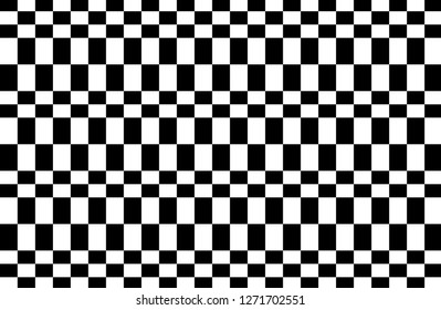 Black and white Gingham pattern.Texture from rhombus for - plaid,tablecloths,clothes,shirts, dresses,paper,bedding,blankets,quilts and other textile products.Vector illustration.EPS-10.