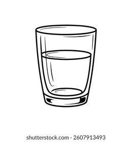 A black and white glass illustration line art of a coloring page