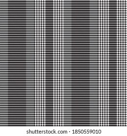 Black and White Glen Plaid patterned seamless pattern suitable for fashion textiles and graphics