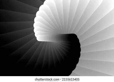 Black and white gradient abstract background free design