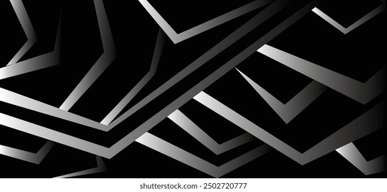 black and white gradient abstract background illustration design