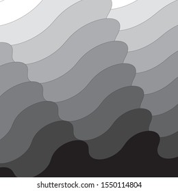 
Black and white gradient vector background image