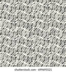 Black And White Grain Irregular Mesh Pattern