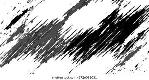 TEXTURA DE PAPEL GRANULADO EN BLANCO Y NEGRO, FONDO ARAÑADO SUCIO, PATRÓN DE PERIÓDICO CON ESPACIO EN BLANCO PARA TEXTO Y NOTICIAS
