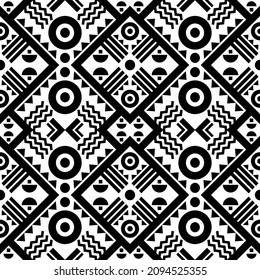 patrón de tela gráfica en blanco y negro.