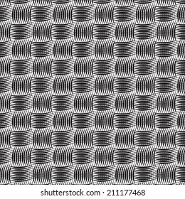 Black and White graphic pattern abstract vector background.