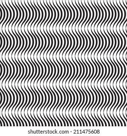 Black and White graphic  pattern abstract vector background.