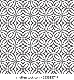 Black and White graphic pattern abstract background.vector.