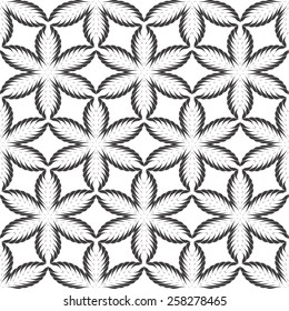Black and White graphic pattern abstract vector background. Modern stylish texture.