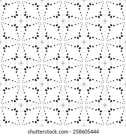 Black and White graphic pattern abstract vector background. Modern stylish texture.