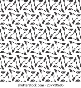 Black and White graphic pattern abstract vector background. Modern stylish texture.
