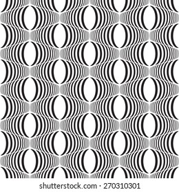 Black and White graphic pattern abstract vector background. Modern stylish texture.