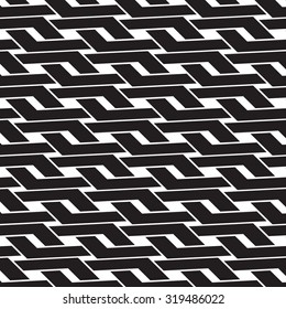 Black and white graphic pattern abstract vector background. Modern stylish texture.