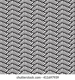 black and white graphic pattern abstract vector background. Modern stylish texture.