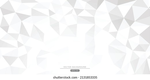 Black, white, gray, Mosaic Background with Triangle Pattern, Creative Abstract Design Vector Templates backdrops, covers