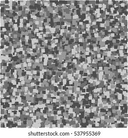 black, white, gray squares with rounded corners. abstract background. vector
