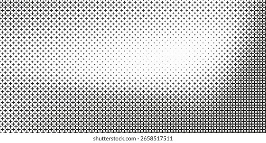 Preto e branco grego cruz padrão fundo design