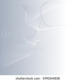 Black and white (grey) half tone line art background. Ideal for business card, brochure, flyer cover design. Website landing page.