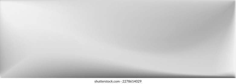 Black and white Grey Smooth Surface Backdrop. Gray Vibrant Wavy Gradient Mesh. Alluminium Wavy Gradient Mesh. Natural  Blank Blurred Background. Water Blurred Texture Illustration.
