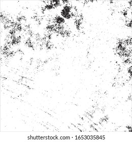 fondo abstracto de granulado negro y blanco.Ilustración creativa vectorial.