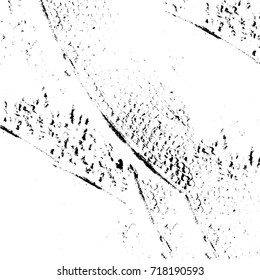 Black and white grunge. Abstract vector background. The dark texture of cracks, stains of ink. Fantastic vintage pattern