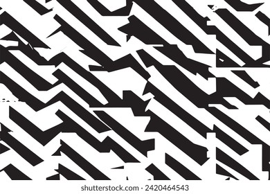 black and white grunge aesthetic texture vector image