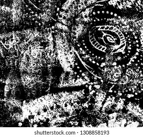 Black and white grunge background