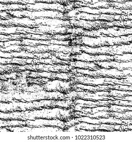 Black and white grunge background. Abstract monochrome vector texture. Pattern of ink stains, dust, lines, chips