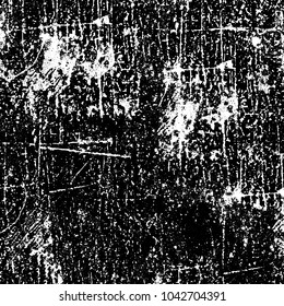 Black and white grunge background abstract monochrome vector
