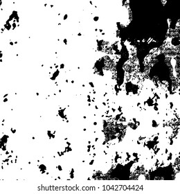 Black and white grunge background abstract monochrome vector