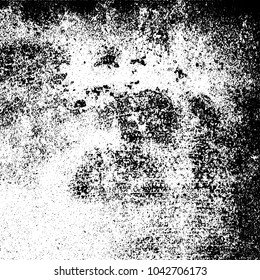 Black and white grunge background abstract monochrome vector