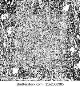 Black and white grunge background. Abstract dirty pattern in urban style