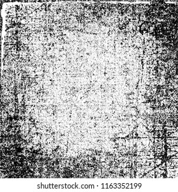 Black and white grunge background. Abstract dirty pattern in urban style