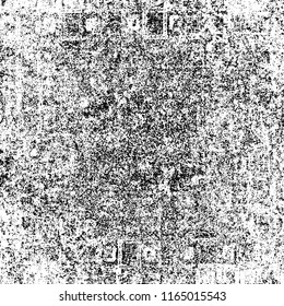 Black and white grunge background. Abstract dirty pattern in urban style