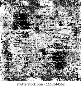 Black and white grunge background. Abstract dirty pattern in urban style