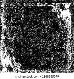Black and white grunge background. Abstract dirty pattern in urban style