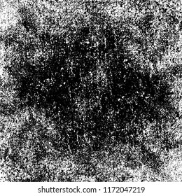 Black and white grunge background. Abstract dirty pattern in urban style