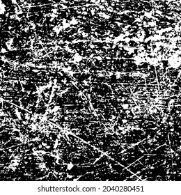 Fondo negro y blanco. Vector de textura abstracta